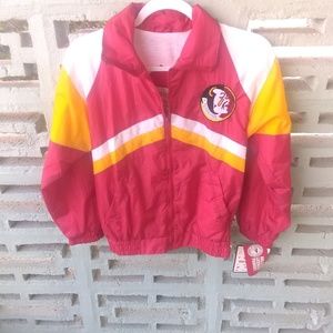Vtg florida state windbreaker fits like small nwt